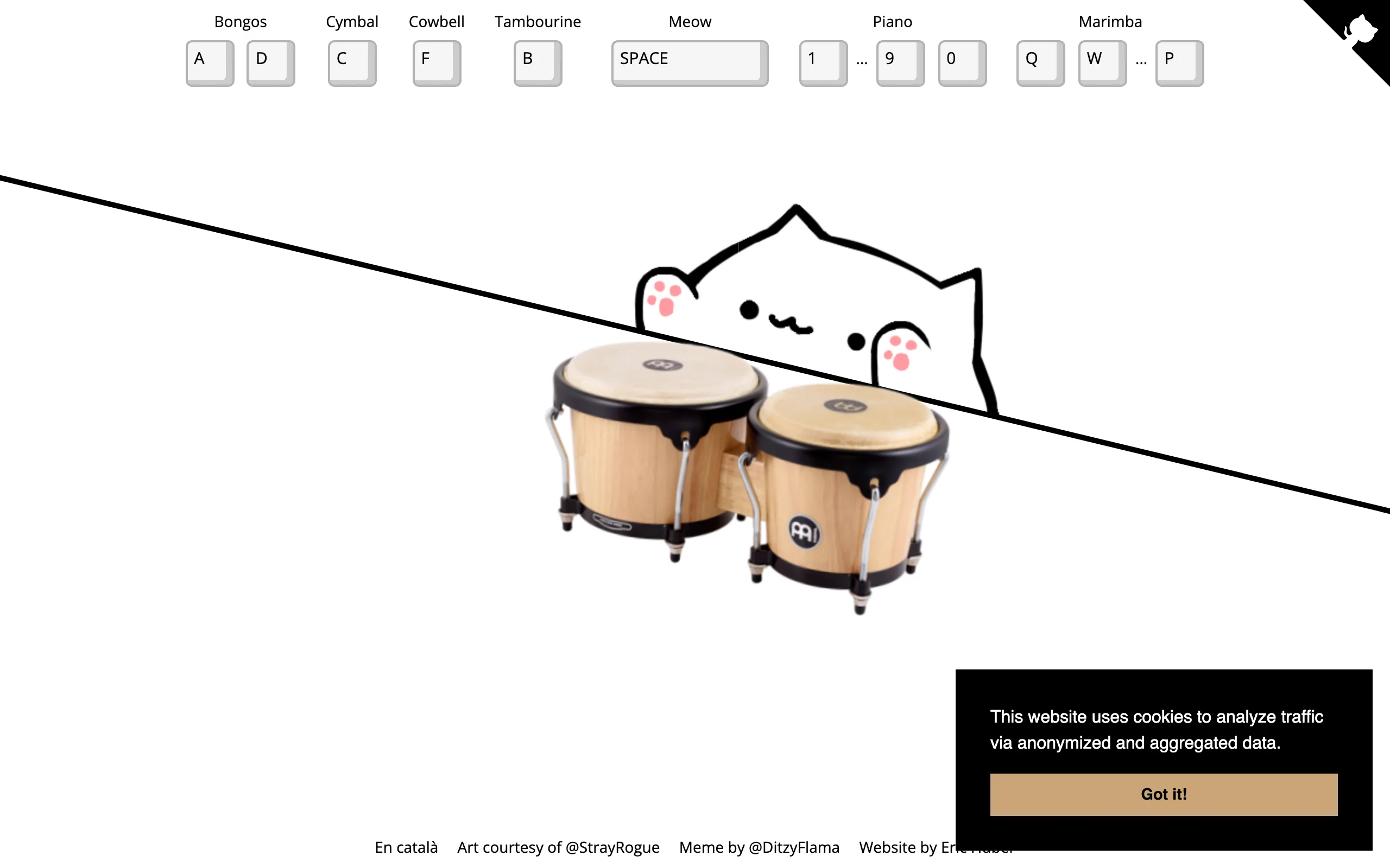 Bongo Cat 手鼓小猫